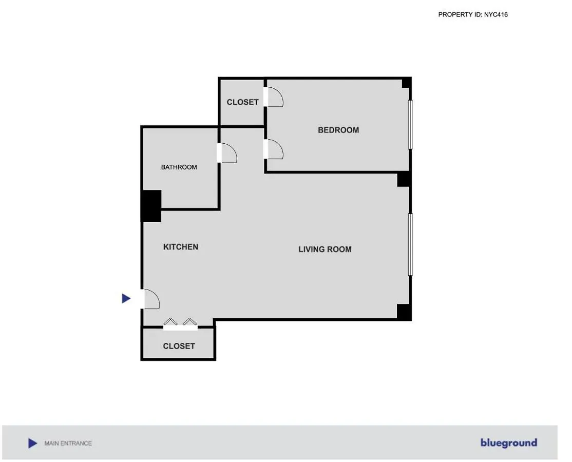 Uws 1Br W Doorman Elevator Nr Central Park Nyc-416 Apartment New York 0*,
